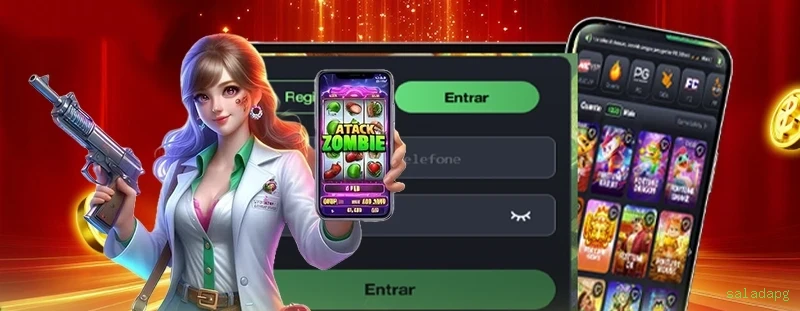 Slots no app saladapg mobile
