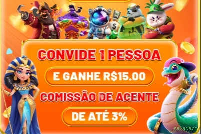 Bônus boas-vindas saladapg R$100